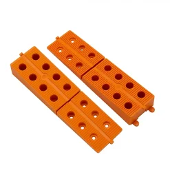 Jouplast Seau de 50 cales crantées 90 mm et 30 cales crantées 170 mm -- Outils Parquet Et Sol Stratifié
