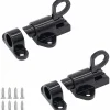 Deko Accesoire Pour Volet<Serrure de porte en aluminium 2 pièces, serrure de fenêtre, anneau antivol de porte et de fenêtre