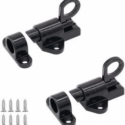 Deko Accesoire Pour Volet<Serrure de porte en aluminium 2 pièces, serrure de fenêtre, anneau antivol de porte et de fenêtre