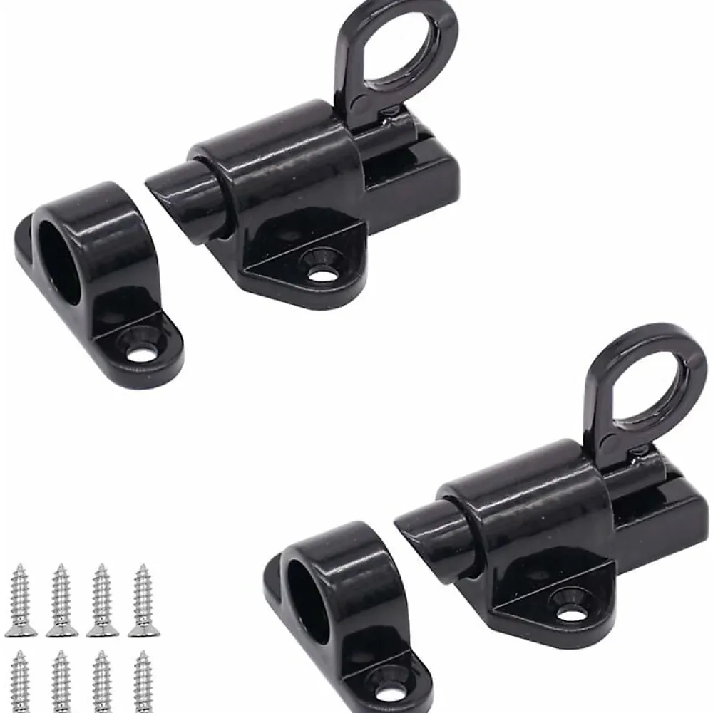 Deko Accesoire Pour Volet<Serrure de porte en aluminium 2 pièces, serrure de fenêtre, anneau antivol de porte et de fenêtre