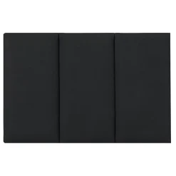 [Neu.Haus] Panneau Mural Décoratif<Set de 3 coussins muraux Carpino en tissu 60 x 30 cm noir neu.haus