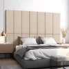 [Neu.Haus] Panneau Mural Décoratif<Set de 2 coussins muraux Carpino en tissu 90 x 30 cm beige neu.haus