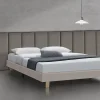 [Neu.Haus] Set de 2 coussins muraux Carpino en velours 90 x 30 cm gris foncé neu.haus- Panneau Mural Décoratif