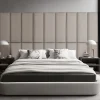 [Neu.Haus] Panneau Mural Décoratif<Set de 2 coussins muraux Carpino en velours 90 x 30 cm gris clair neu.haus