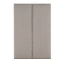 [Neu.Haus] Panneau Mural Décoratif<Set de 2 coussins muraux Carpino en velours 90 x 30 cm gris clair neu.haus