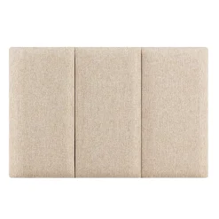 [Neu.Haus] Panneau Mural Décoratif<Set de 3 coussins muraux Carpino en tissu 60 x 30 cm beige neu.haus