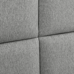 [Neu.Haus] Panneau Mural Décoratif<Set de 4 coussins muraux Carpino en tissu 30 x 30 cm gris clair neu.haus