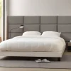 [Neu.Haus] Panneau Mural Décoratif<Set de 3 coussins muraux Carpino en velours 60 x 30 cm gris foncé neu.haus
