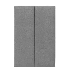 [Neu.Haus] Set de 2 coussins muraux Carpino en tissu 90 x 30 cm gris clair neu.haus- Panneau Mural Décoratif