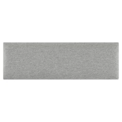 [Neu.Haus] Set de 2 coussins muraux Carpino en tissu 90 x 30 cm gris clair neu.haus- Panneau Mural Décoratif