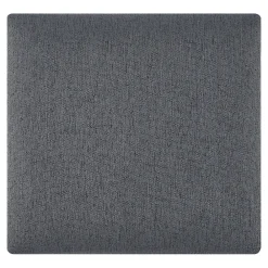 [Neu.Haus] Set de 4 coussins muraux Carpino en tissu 30 x 30 cm gris foncé neu.haus- Panneau Mural Décoratif