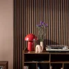 Sweeek Panneau Tasseau Bois<Set de 4 panneaux muraux acoustiques décoratifs en feutrine et MDF noyer 60x120cm - Kyoto