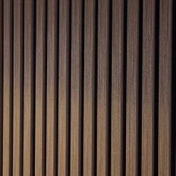 Sweeek Panneau Tasseau Bois<Set de 4 panneaux muraux acoustiques décoratifs en feutrine et MDF noyer 60x120cm - Kyoto