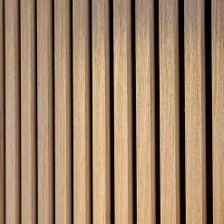 Sweeek Panneau Tasseau Bois<Set de 4 panneaux muraux acoustiques décoratifs en feutrine et MDF chêne 60x120cm - Kyoto
