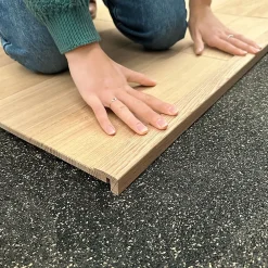 Deschaumes Barre De Seuil|Barre De Seuil<Seuil Arrêt Chêne l. 35mm Long. 1m Parquet Ep. 20mm Brut