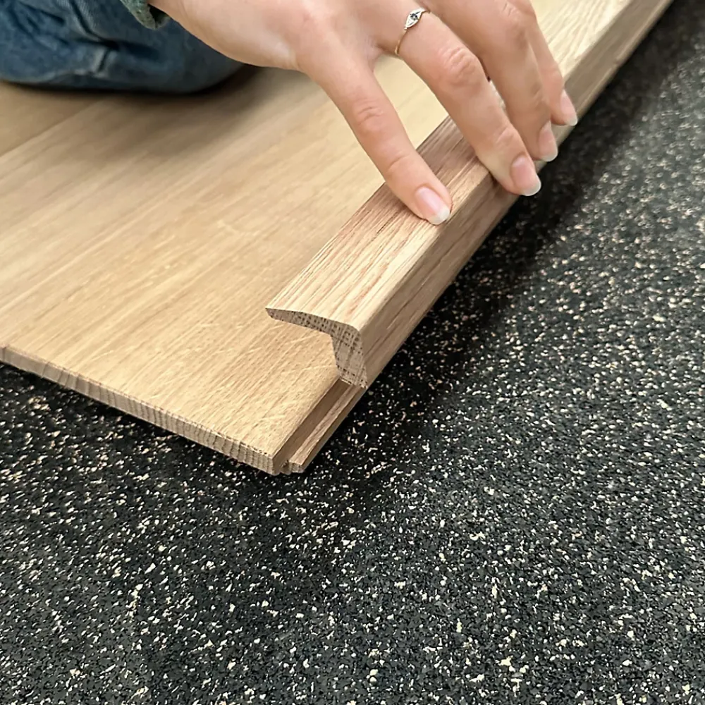Deschaumes Barre De Seuil|Barre De Seuil<Seuil Arrêt Chêne l. 35mm Long. 2m Parquet Ep. 20mm Brut