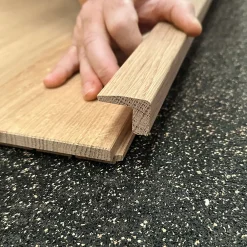 Deschaumes Barre De Seuil|Barre De Seuil<Seuil Arrêt Chêne l. 16mm Long. 2m Parquet Ep. 14mm Brut