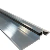 Homewell Seuil de porte (PMR) avec joint, Brut, 1m- Barre De Seuil|Barre De Seuil