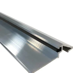 Homewell Seuil de porte (PMR) avec joint, Brut, 1m- Barre De Seuil|Barre De Seuil