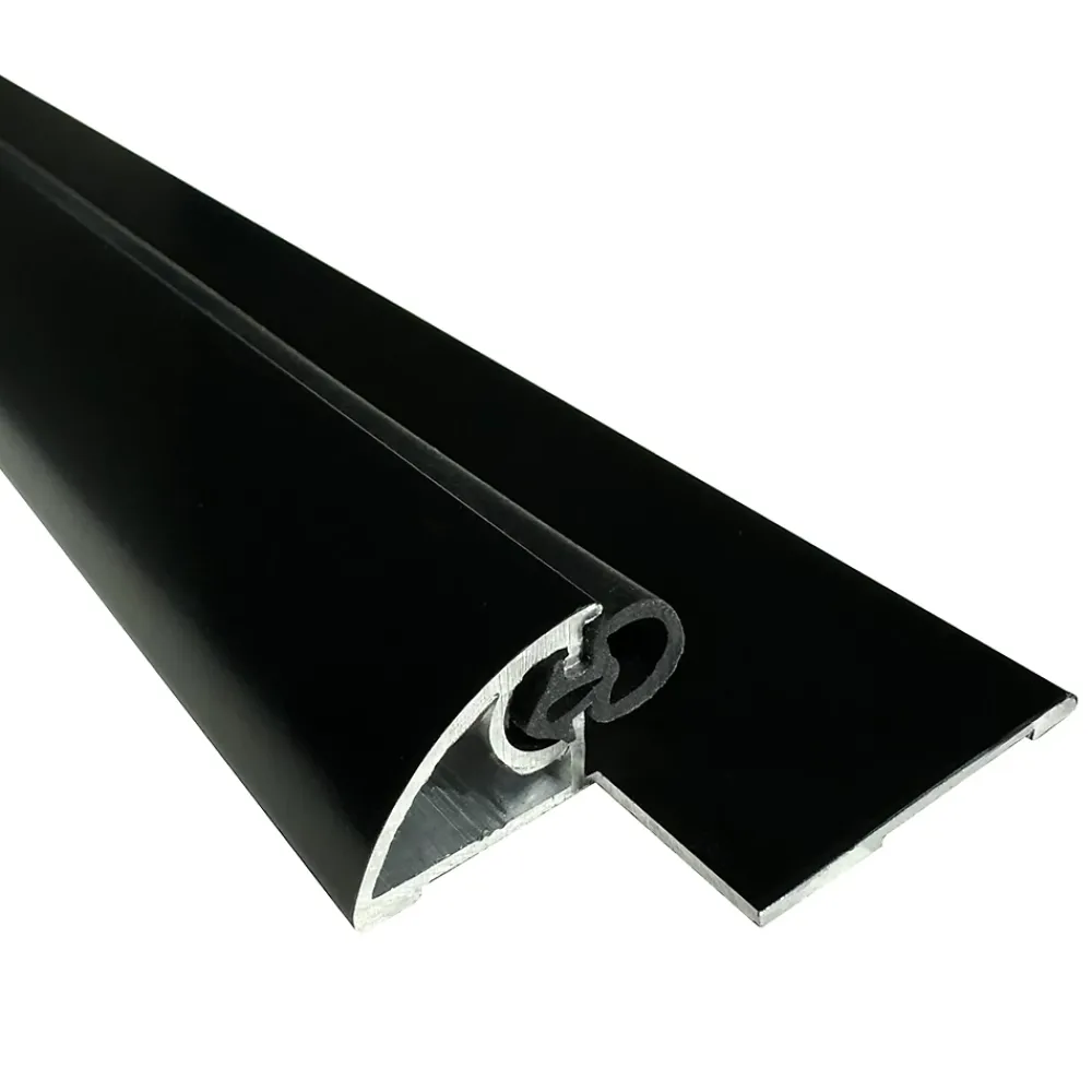 Homewell Barre De Seuil|Barre De Seuil<Seuil de porte PMR, Largeur 50mm Lg 730mm + joint d'étanchéité + DECOUPE ANGLES& isolation