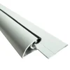 Homewell Seuil de porte PMR, Largeur 50mm Lg 730mm + joint d'étanchéité + découpe d'angles& isolation- Barre De Seuil|Barre De Seuil