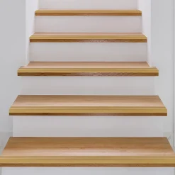 Floordirekt Seuil d'escalier Glory Aluminium anodisé Forme: L Or élégant L 134 cm- Profilé De Rénovation De Marche