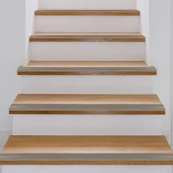 Floordirekt Seuil d'escalier Glory Aluminium anodisé Forme: L Bronze clair M 100 cm- Profilé De Rénovation De Marche