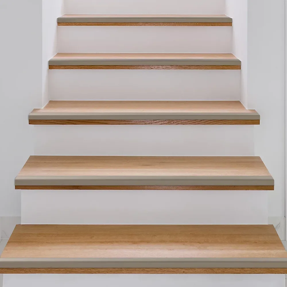 Floordirekt Profilé De Rénovation De Marche<Seuil d'escalier Integral, Forme: L 30 x 20 mm Longueur: 90 cm, Auto-adhésif, Champagne