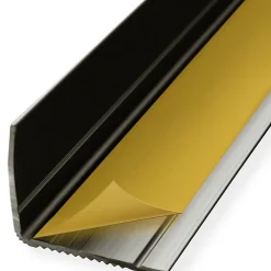 Floordirekt Seuil d'escalier Integral, Forme: L 35 x 30 mm Longueur: 134 cm, Auto-adhésif, Bronze- Profilé De Rénovation De Marche