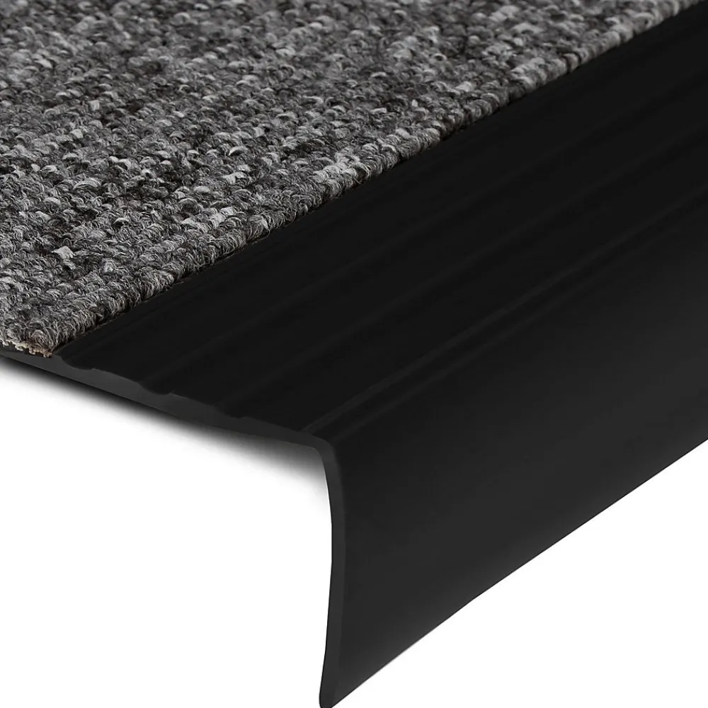 Floordirekt Profilé De Rénovation De Marche<Seuil d'escalier Michigan PVC 45 x 42 mm Noir Longueur: 120 cm