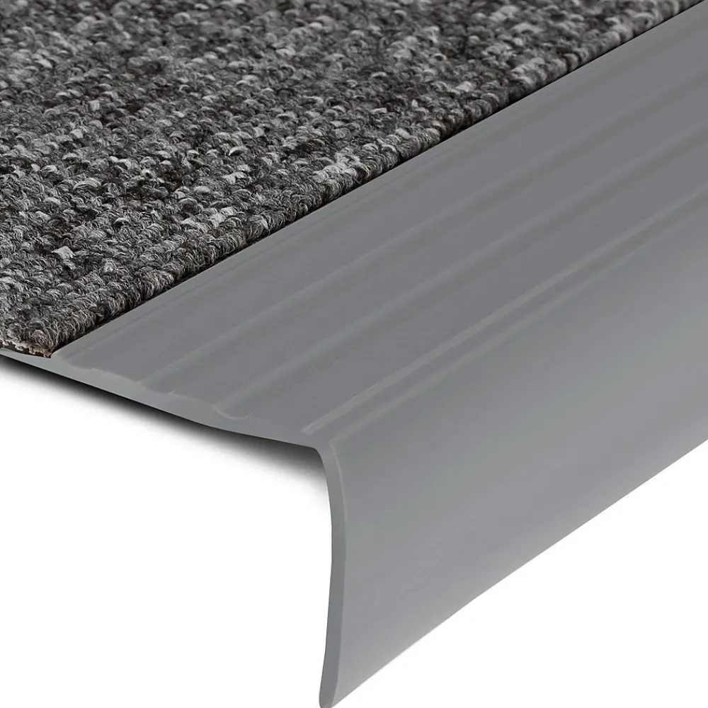 Floordirekt Profilé De Rénovation De Marche<Seuil d'escalier Michigan PVC 45 x 42 mm Gris Longueur: 120 cm