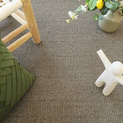 Décoweb Sisal Et Jonc De Mer|Sisal Et Jonc De Mer<Sisal haut de gamme usage intensif - Terralys - Argile - Rouleau de 4m x 3m