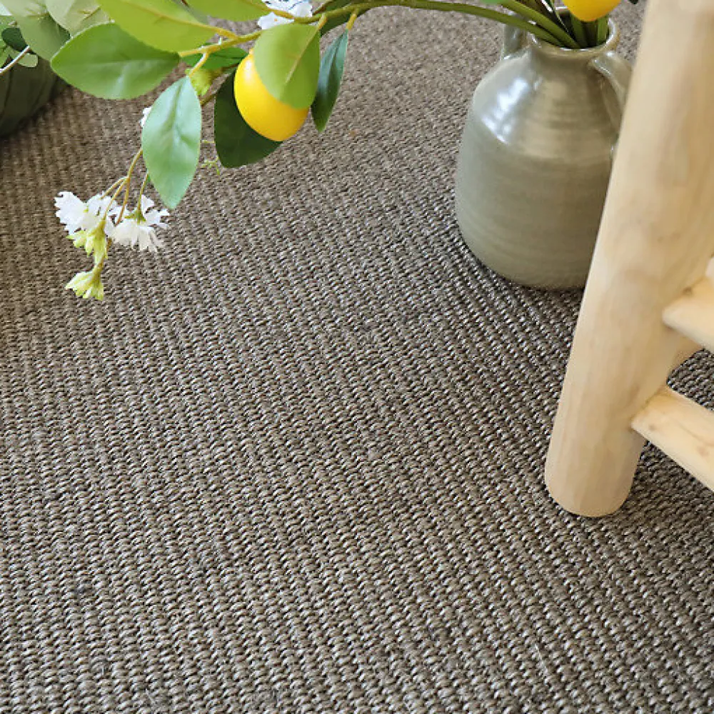 Décoweb Sisal haut de gamme usage intensif - Terralys - Argile - Rouleau de 4m x 15m- Sisal Et Jonc De Mer|Sisal Et Jonc De Mer