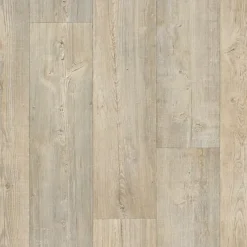 Décoweb Lino Sol Vinyle Pvc<Sol Lino - Imitation parquet bois blanc vieilli - Rouleau de 4m x 25m