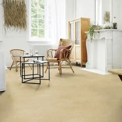 Tarkett Sol PVC Best - Effet Béton Beige - Rouleau de 1m x 6m- Lino Sol Vinyle Pvc