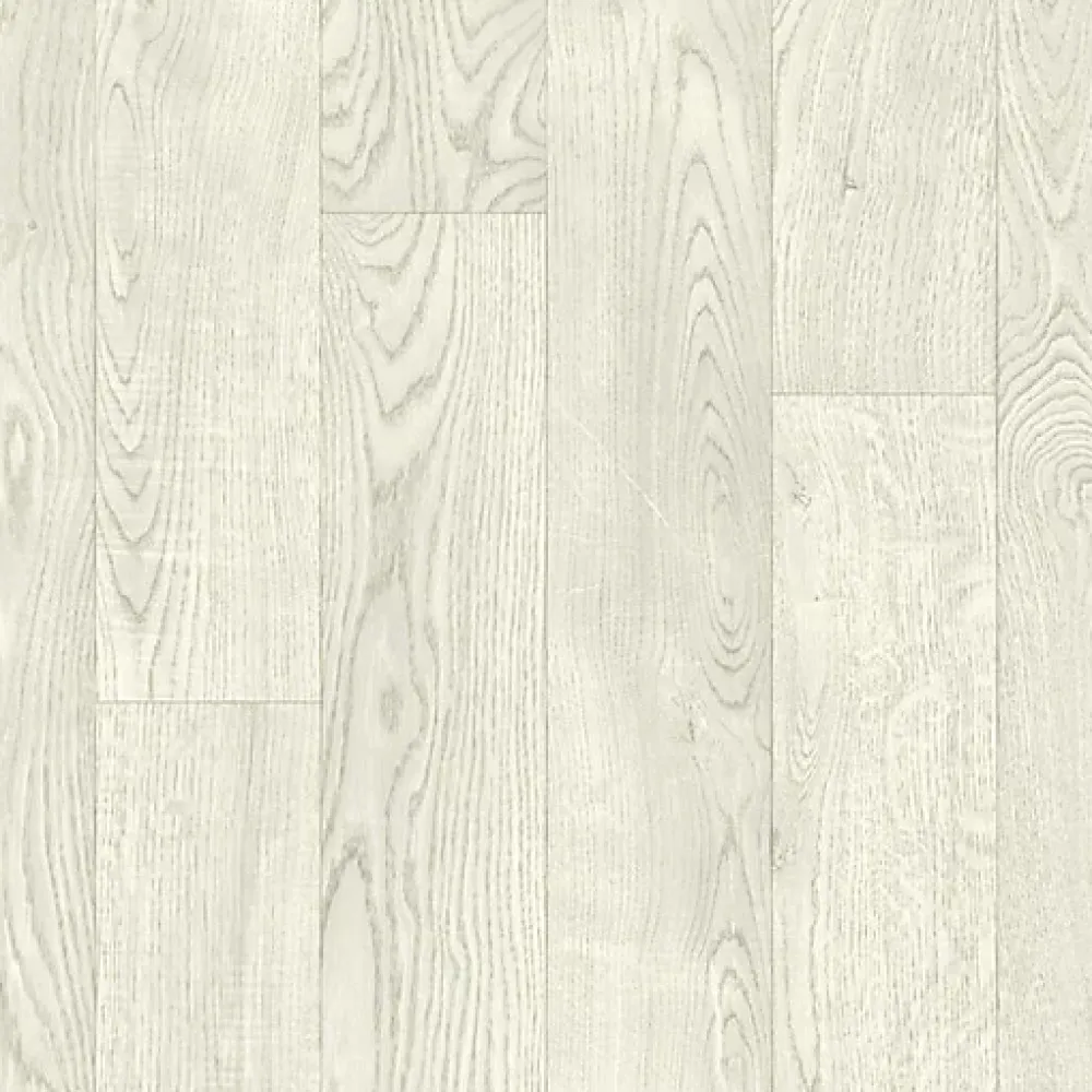 Décoweb Lino Sol Vinyle Pvc<Sol PVC Textile - Aspect parquet chêne blanc - Rouleau de 4m x 4m