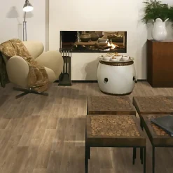 Décoweb Sol PVC Textile Aspect parquet chêne naturel - Echantillon 15 x 20 cm- Lino Sol Vinyle Pvc