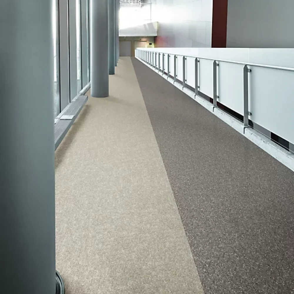Décoweb Sol PVC U3P3 - IPERFORM 370 - Galibier T92 - Rouleau de 4m x 7m- Lino Sol Vinyle Pvc