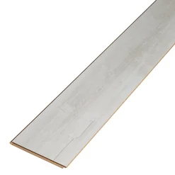 GoodHome Sol Stratifié<Sol stratifié à clipser Macquarie blanc 7 mm L.138 x l.19.3 cm