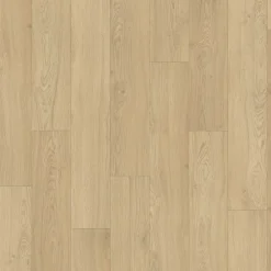GoodHome Sol Stratifié<Sol stratifié clipsable Helmsley chêne coloris naturel 12 mm