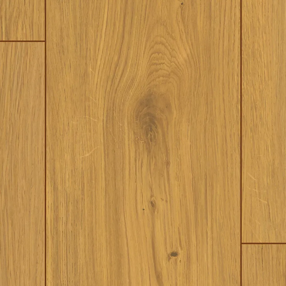 GoodHome Sol Stratifié<Sol stratifié clipsable Visby chêne blond 8mm compatible pièces humides