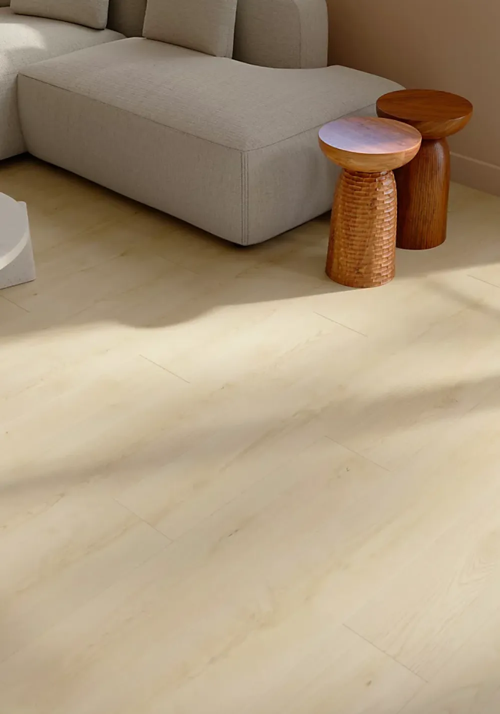 GoodHome Sol Stratifié<Sol stratifié Collville , passage intense AC5, effet chêne, L.129 cm x l.19,3 cm x ép.8 mm, résistant à l'eau
