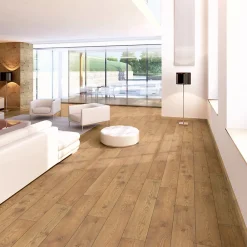 Forestea Sol Stratifié<Sol stratifié effet parquet 10 mm Marronnier fauve boite de 7 lames 1,73 m2 EH RES 5537