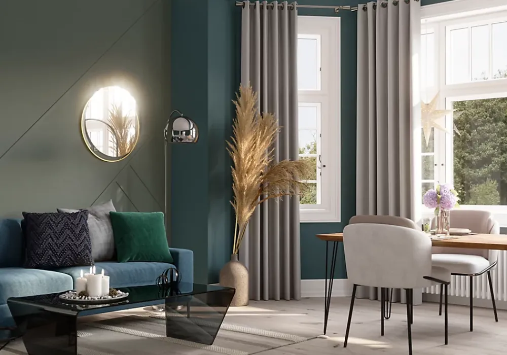 GoodHome Sol Stratifié<Sol stratifié Gladstone , passage élevé AC4, effet chêne grisé, L.128,6 cm x l.19,4 cm x ép.8 mm