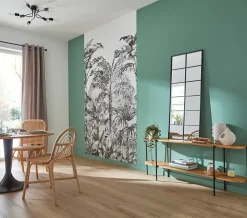 GoodHome Sol Stratifié<Sol stratifié Shawford bois naturel L. 129,2 cm x l.19,3 x Ep.10 mm