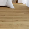 GoodHome Sol stratifié Towcester , passage élevé AC4, effet chêne blond, L.138,3 cm x l.19,3 cm x ép.8 mm, résistant à l'eau- Sol Stratifié