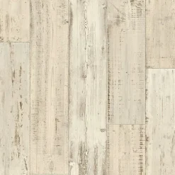 Décoweb Sol Vinyle - Imitation parquet bois peint vieilli - Rouleau de 2m x 2m- Lino Sol Vinyle Pvc