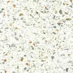 Décoweb Sol Vinyle - Terrazzo granito coloré - Echantillon 15 x 20 cm- Lino Sol Vinyle Pvc