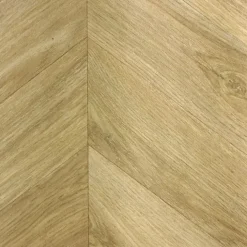 Décoweb Sol Vinyle effet Parquet chevron Chêne naturel - Rouleau de 2m x 5m- Lino Sol Vinyle Pvc