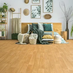 Décoweb Lino Sol Vinyle Pvc<Sol Vinyle Effet parquet chêne traditionnel - Rouleau de 3m x 5m